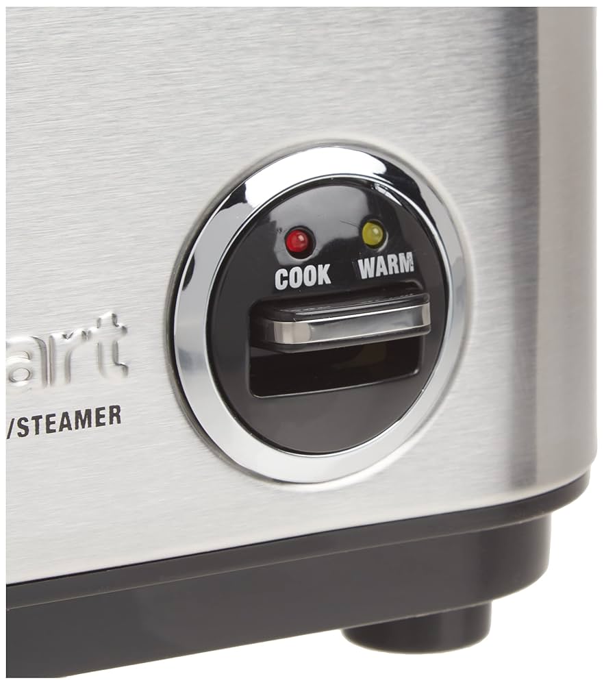 Amazon.com: Cuisinart CRC-400P1 4 Cup Rice Cooker, Stainless